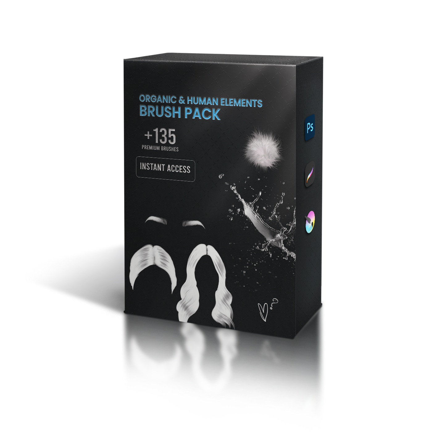 Organic & Human Elements Brushes