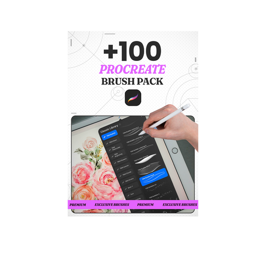 +100 Creator’s Essential  Procreate Pack