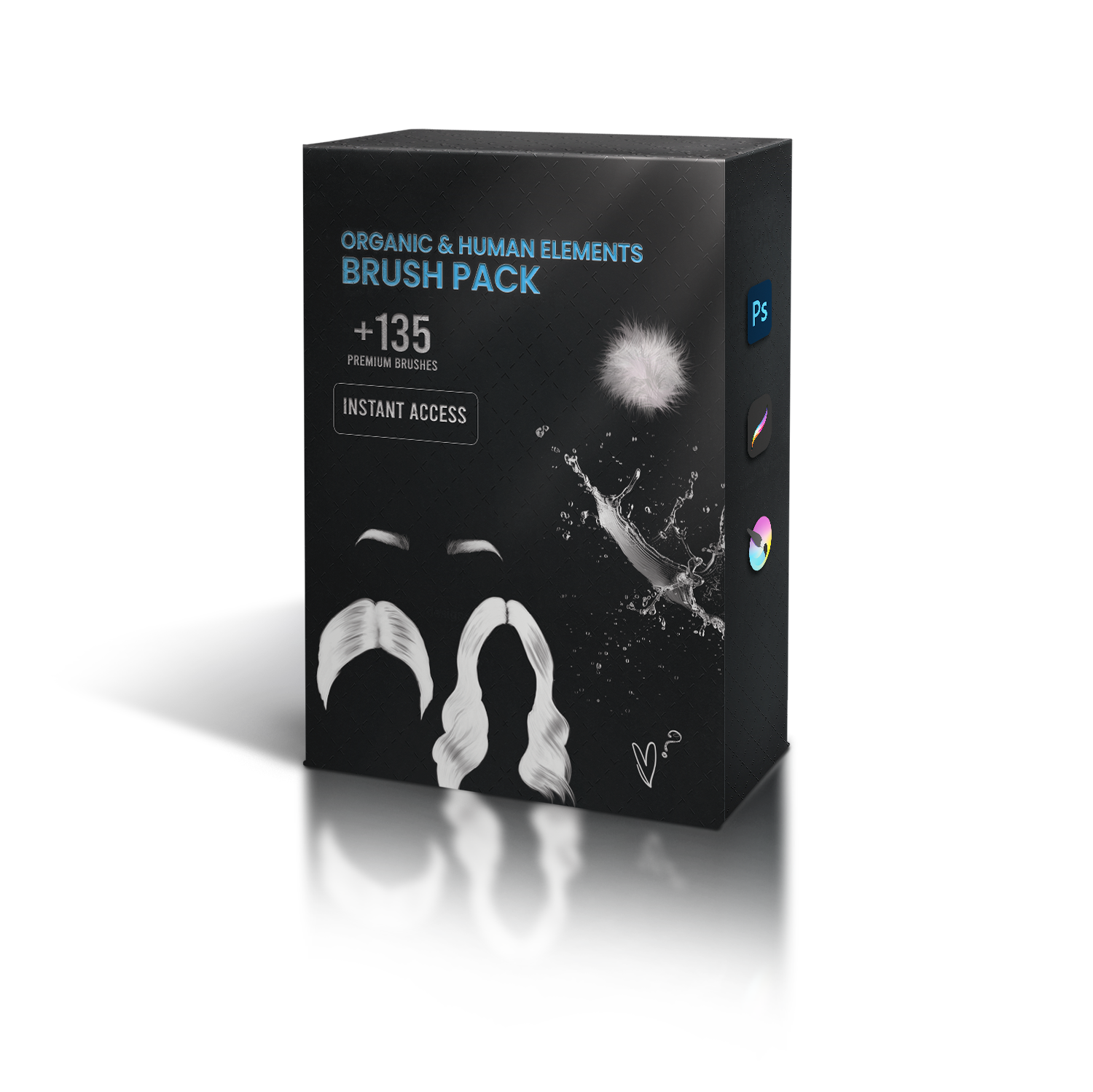Organic & Human Elements Brushes