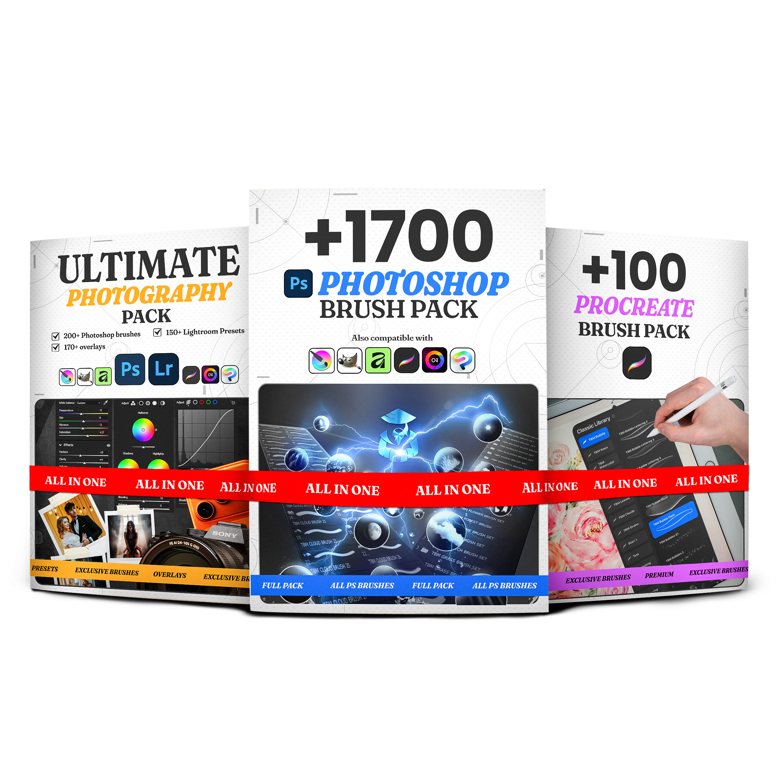 Master Full Store Pack — Photoshop, Procreate & Preset bundle